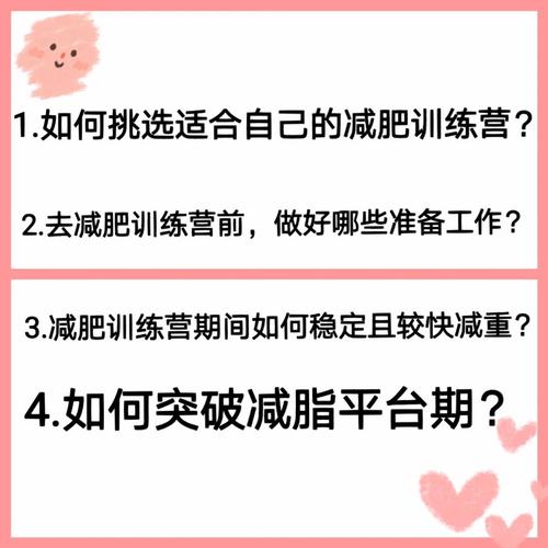 訓練營減肥經驗,訓練營減肥經驗分享