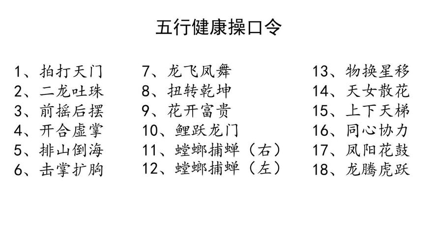 五行健康操能(néng)減肥嗎(ma),五行健康操可以減肥嗎(ma)